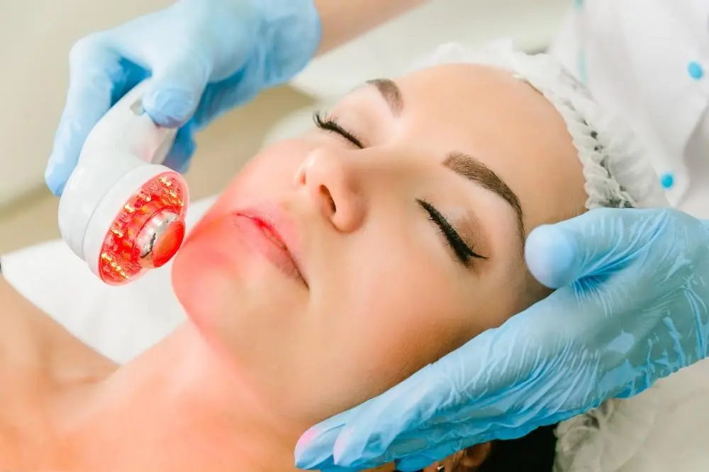 woman having non-surgical Morph8 treatment Sandbach