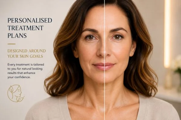 Before and after results of Collagen Lift Therapy Sandbach