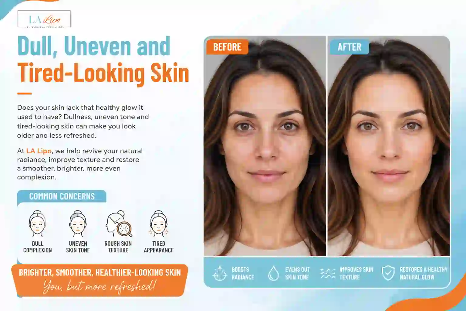 Sign #5: Dull, Uneven and Tired-Looking Skin Sandbach